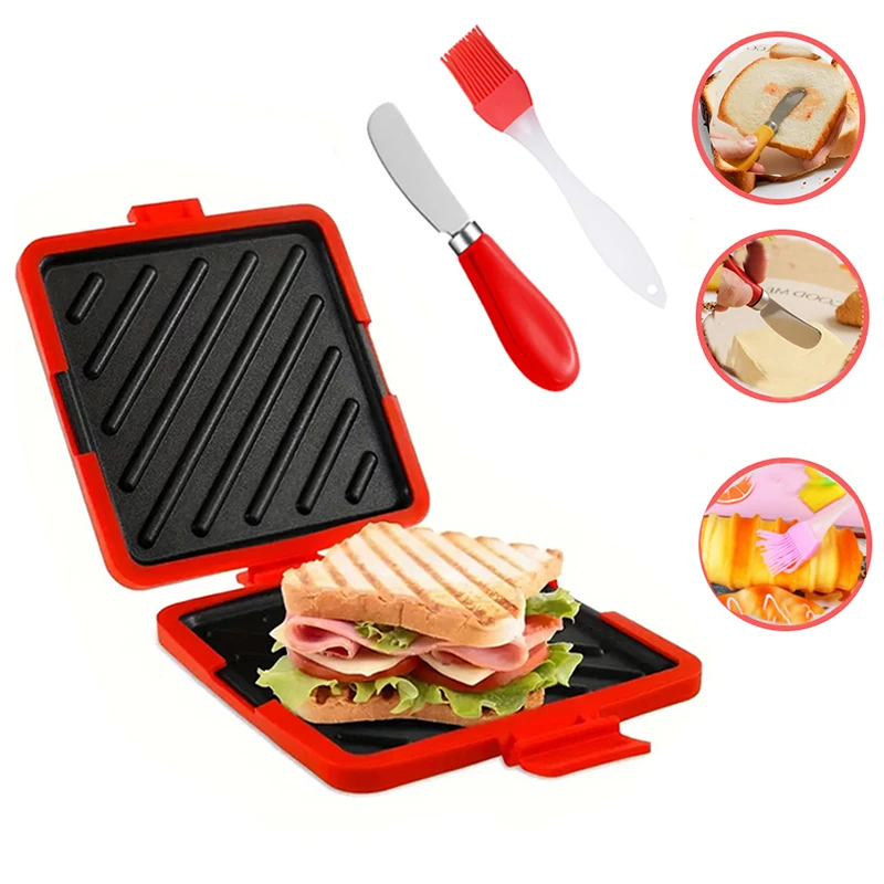 Kitchen Baking Gadgets - Набор из 3-х тостеров для сэндвичей
