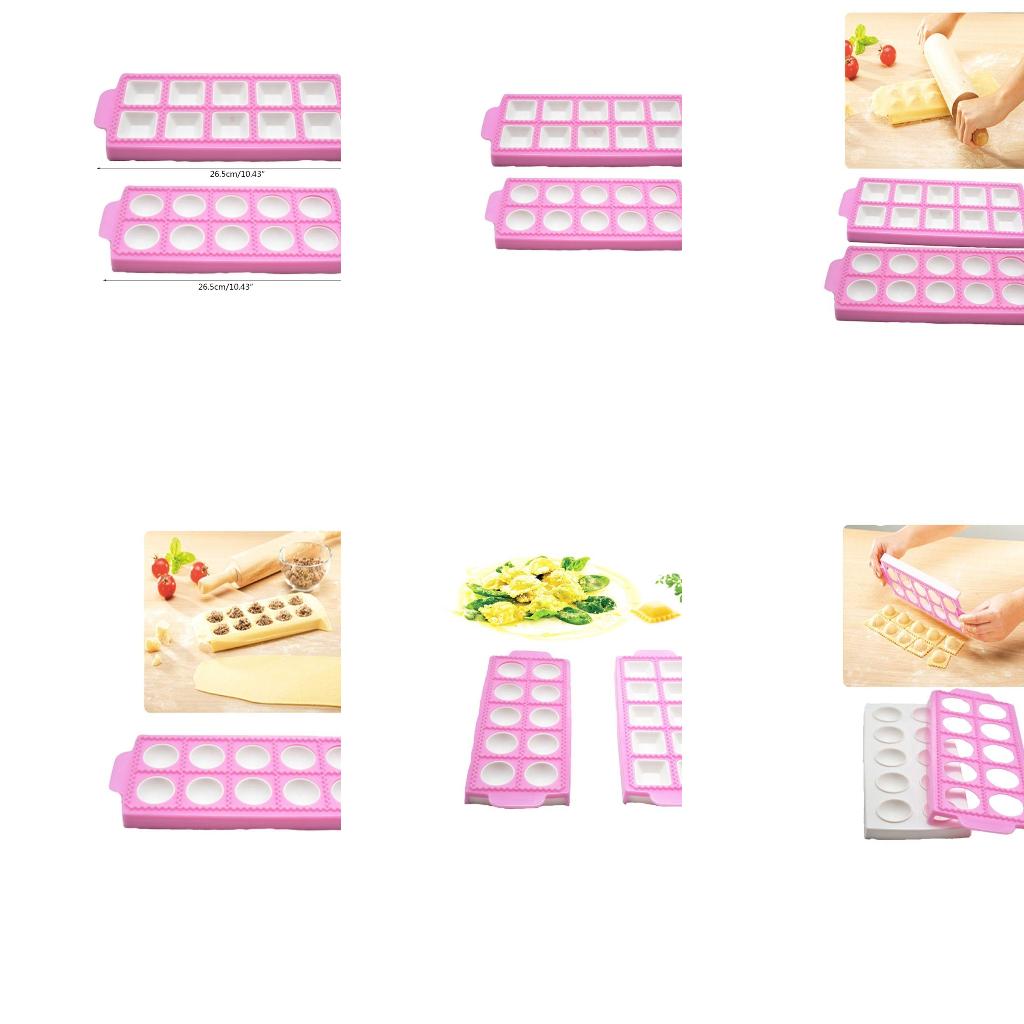 Kitchen Baking Tray Set - Форма для приготовления равиоли квадратная или