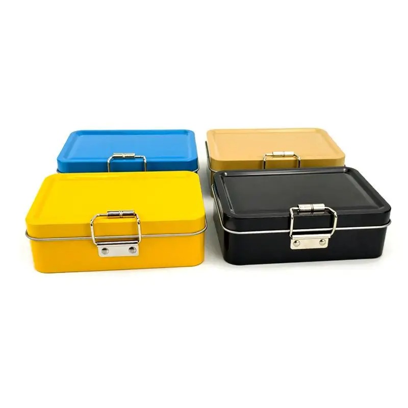 Kitchen Baking Containers - Квадратная жестяная коробка для хранения печенья