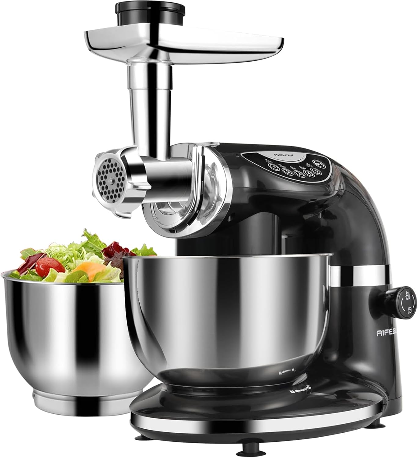 Stand Mixer Bowl - Чёрный электрический стационарный миксер 85QT 6QT