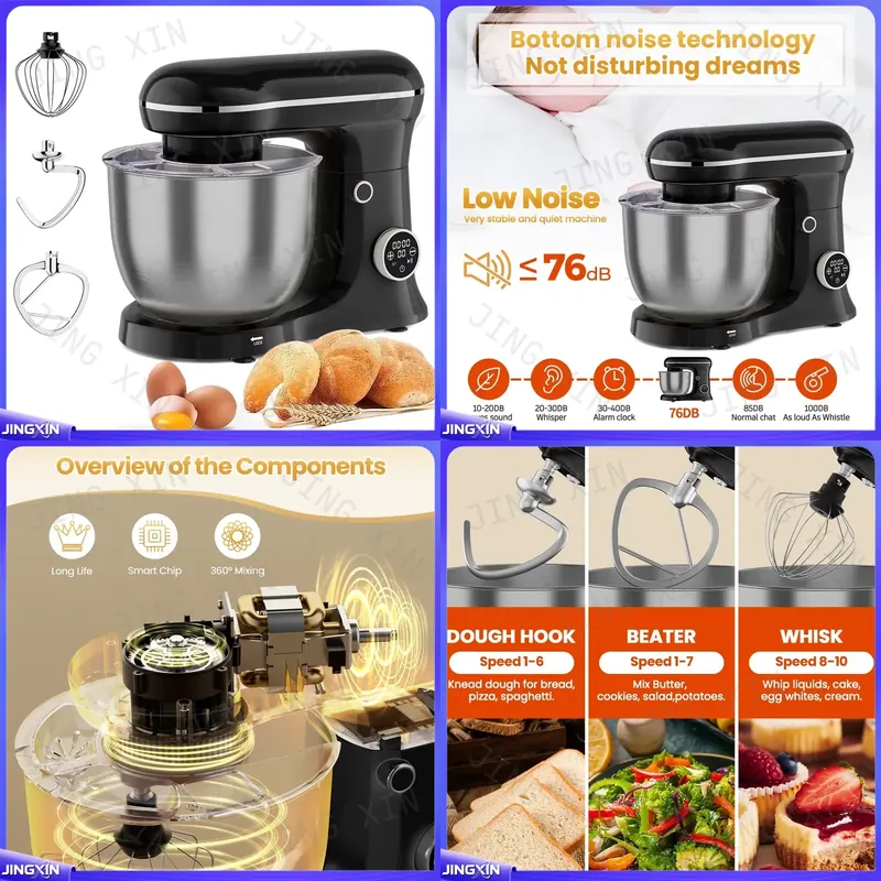 Stand Mixer Bowl - Специально для 5-литрового стационарного миксера мощностью