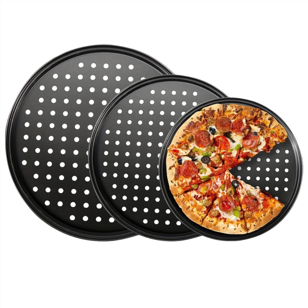 Kitchen Baking Tray Set - Набор перфорированных противней для пиццы из