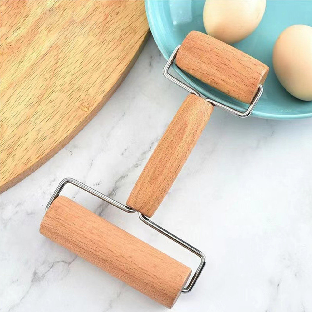 Kitchen Roller Baking - Двусторонняя скалка для выпечки из прочного