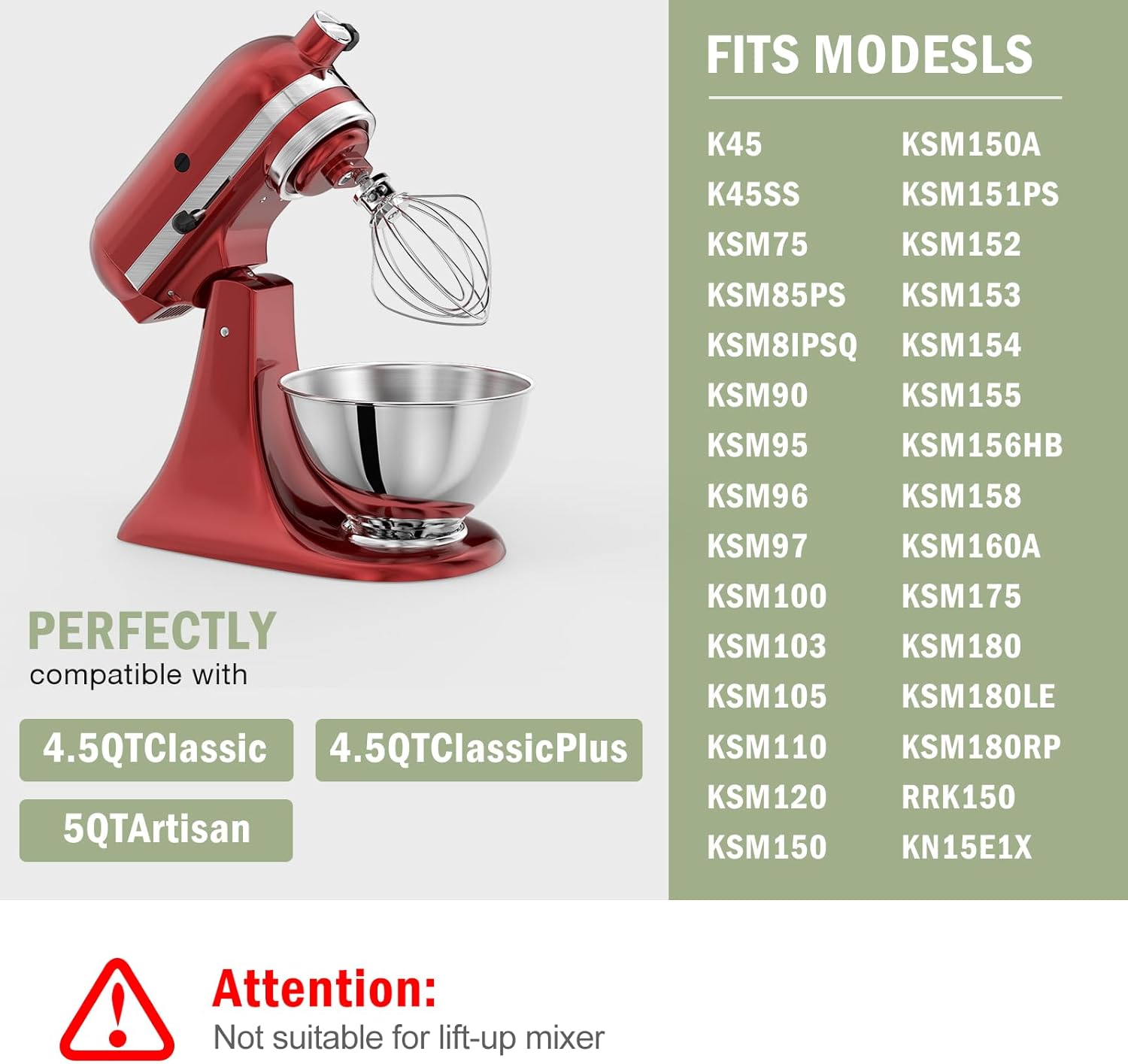 3-литровая чаша из нержавеющей – обзор и цена Stand Mixer Bowl