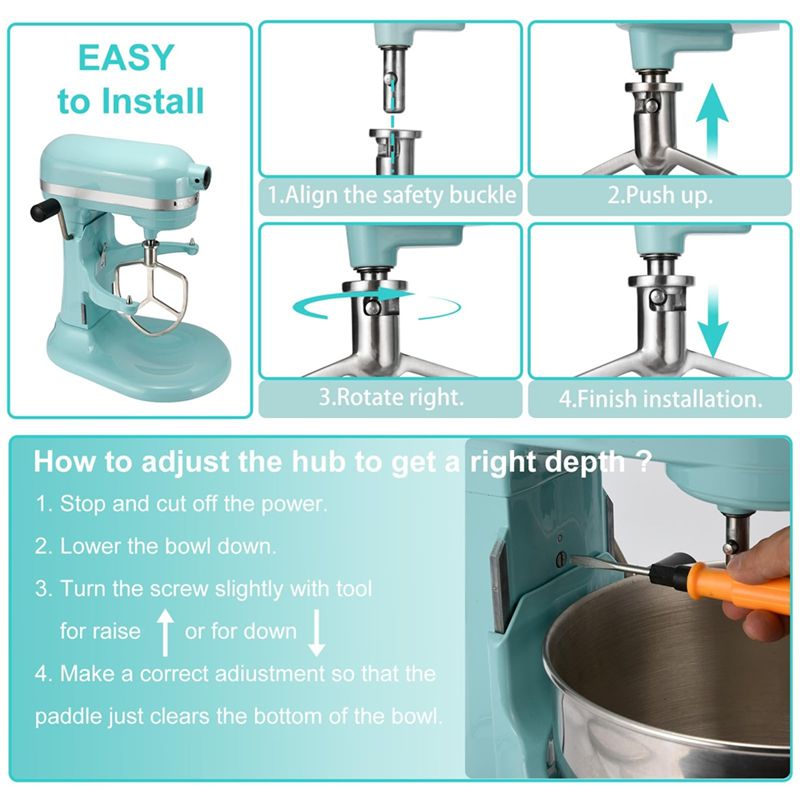 Эффективная чаша из нержавеюще – обзор и цена Stand Mixer Bowl