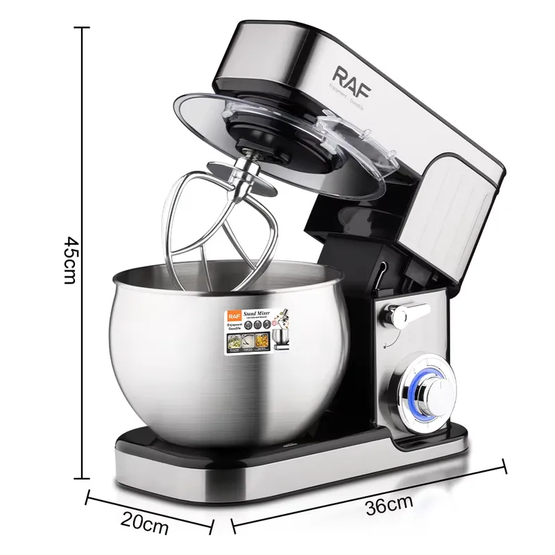 Коммерческий тестомес RAF Home – обзор и цена Stand Mixer Bowl